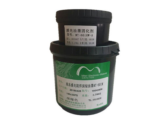 Trung Quốc Màu xanh lá cây sâu PCB mực hàn mực cho hình ảnh chất lỏng hình ảnh ROHS, SGS chứng nhận nhà cung cấp