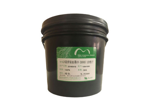 Trung Quốc Trung màu xanh lá cây UV chữa được hàn mặt nạ Pcb mực với độ bám dính cao nhà cung cấp