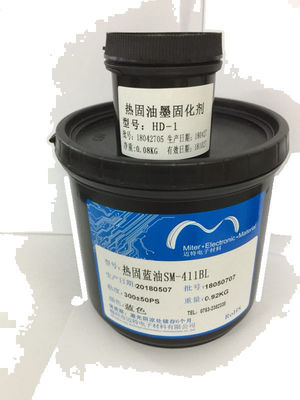 Trung Quốc 6H lỏng PCB UV chữa được Solder Mask màu xanh cho màn hình in ấn bảng mạch nhà cung cấp